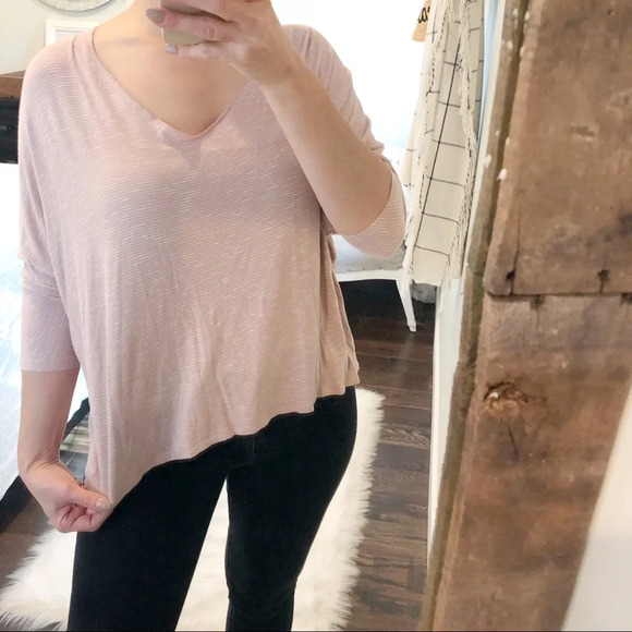 Sadie & Sage Large dusty rose dolman sleeve top - Picture 3 of 6